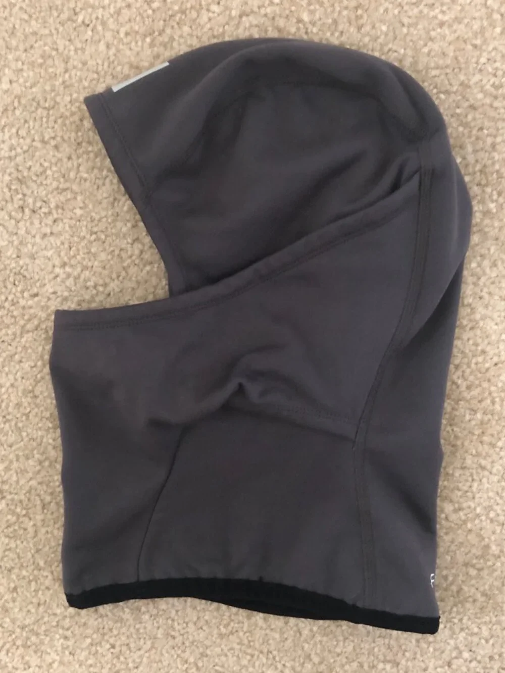 Carhartt Gray Hooded Face Mask Balaclava Logo Winter Hunting Outdoor